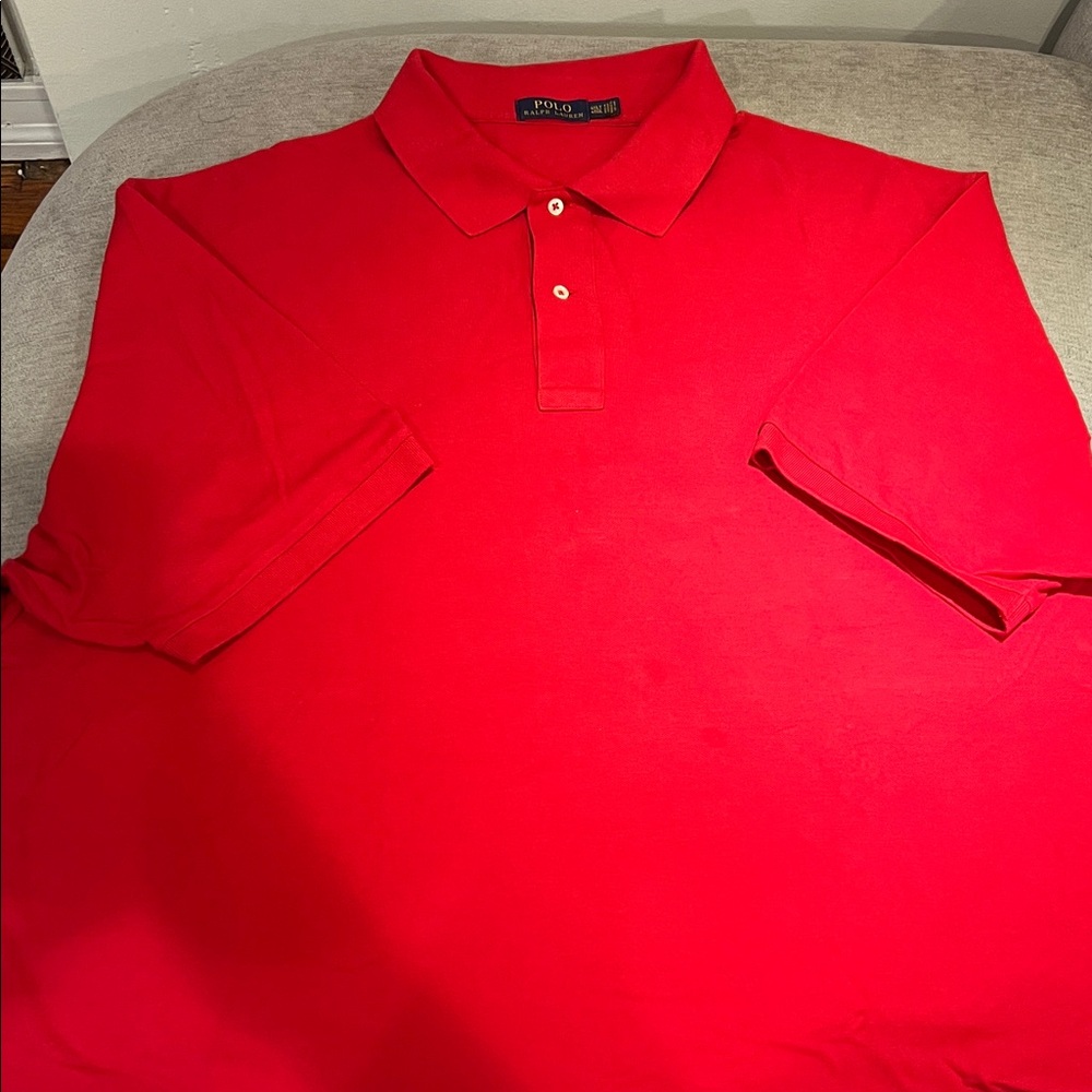 Polo by Ralph Lauren Men's Vibrant Red Polo Shirt